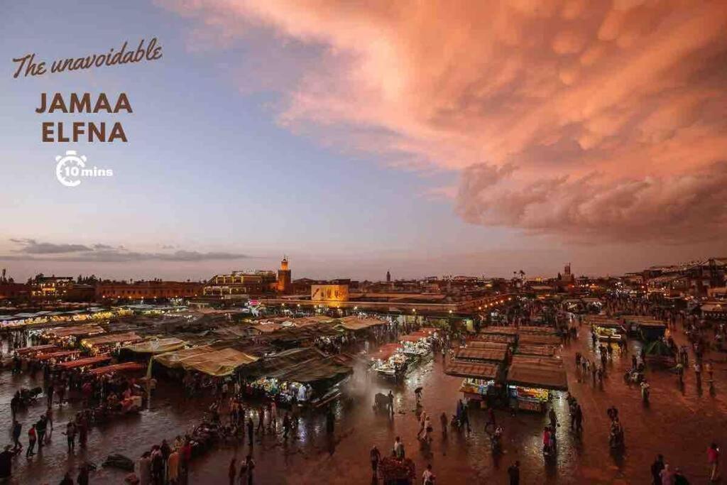 Modern Gueliz 2 Bedroom Apartment Marrakesz Zewnętrze zdjęcie